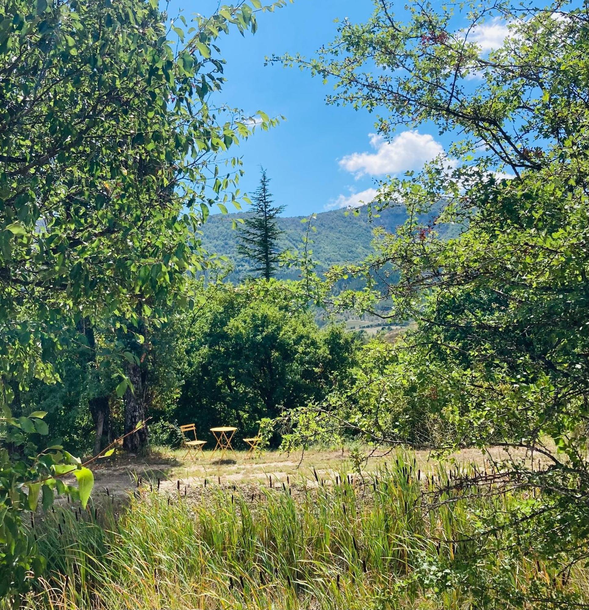 Le Moulin De La Viorne, Gite Avec Piscine Au Coeur De La Nature En Haute-Provence Les Omergues Esterno foto